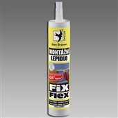 DEN BRAVEN Montážní lepidlo FIX FLEX 310ml bílé
